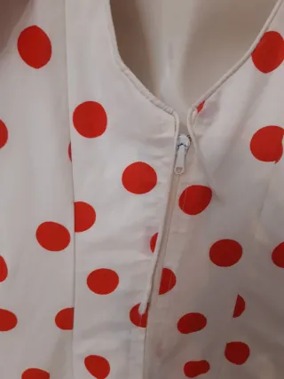 Vestido Flamenca Volantes Lunares