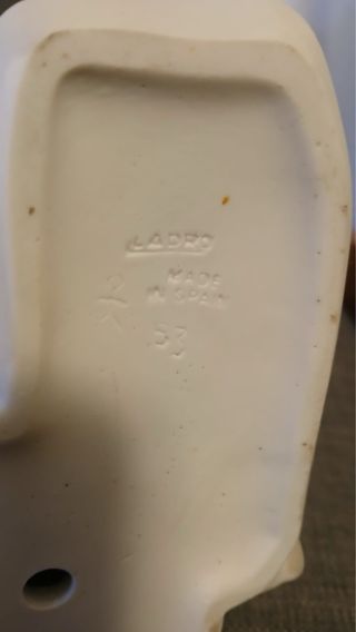 Figura Lladró original pareja romántica con flores