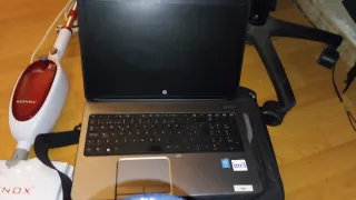 Ordenador HP Plata y Negro