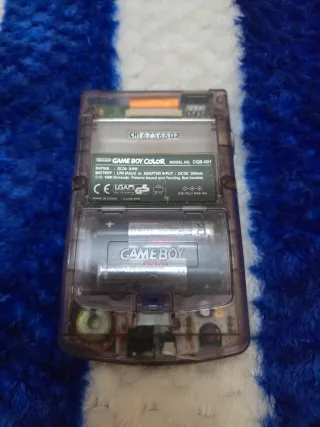 Game Boy Color Morado Transparente