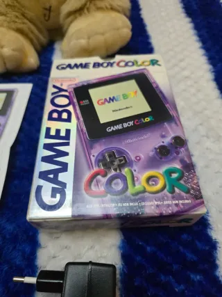 Game Boy Color Morado Transparente