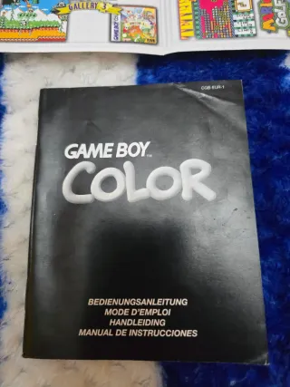 Game Boy Color Morado Transparente