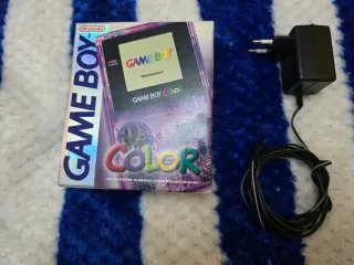 Game Boy Color Morado Transparente