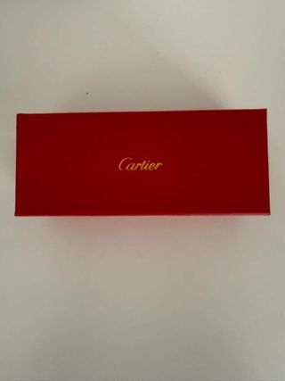 Gafas Cartier Negro y Dorado