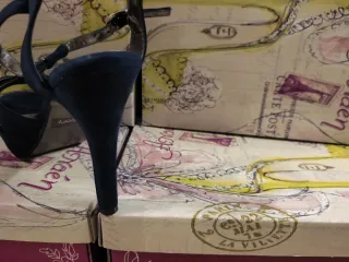 Zapatos de fiesta Azul marino