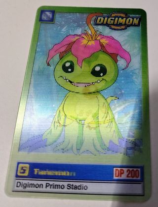 Carte Digimon 1999 Lenticolare Tanemon/Palmon