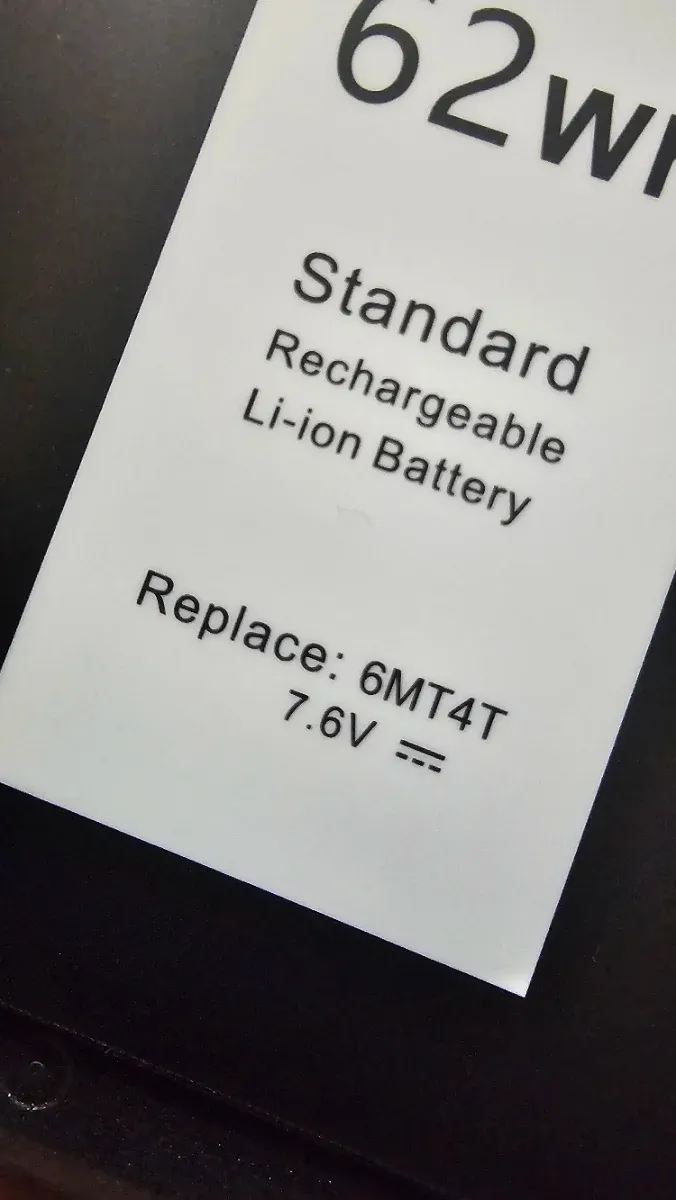Batería Dell 6MT4T 62Wh afbeelding 2