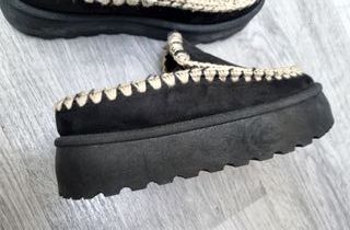 Zapatillas-Zapatos Cuña Borrego-Virucci 36