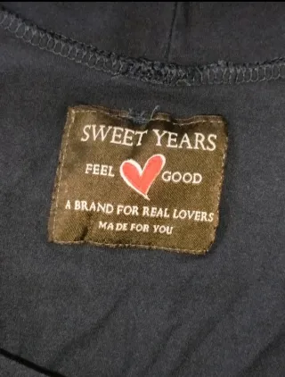 Abito Sweet Years blu borchiato