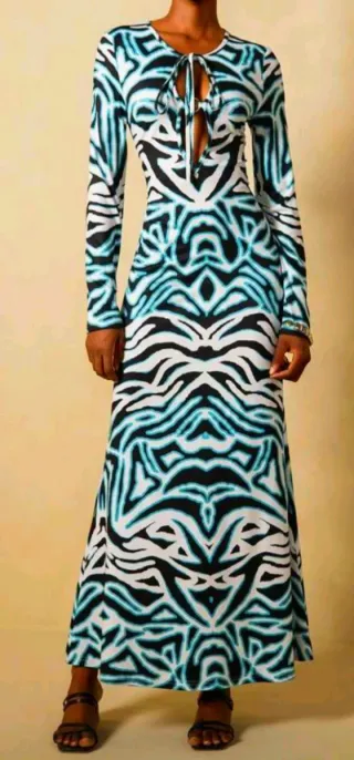 Vestido Shein estampado