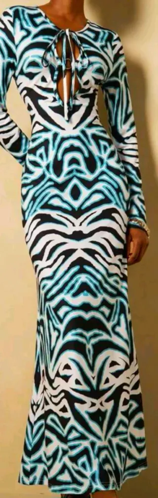 Vestido Shein estampado