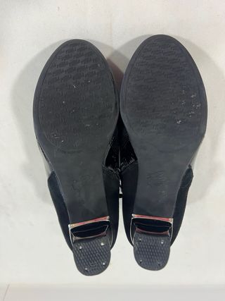 Botines Pitillos Negros Talla 38