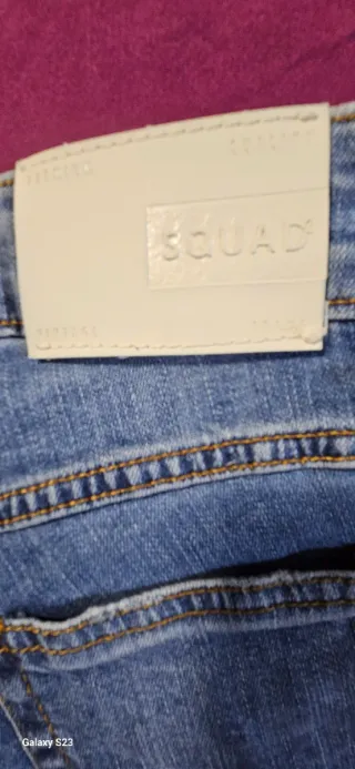 Jeans donna slim fit vita media denim chiaro 44