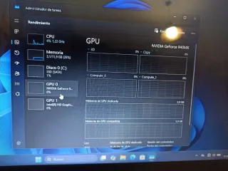 Portátil Acer Core i7 12GB RAM 500GB SSD