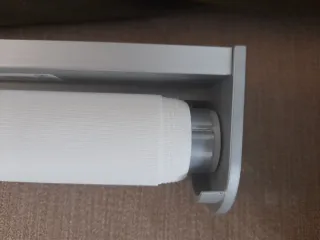 Estor enrollable translúcido Ikea en blanco