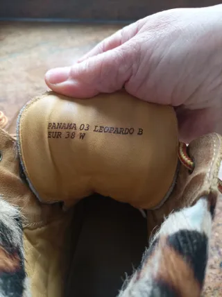 Botas Panama Jack mujer mostaza