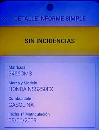 Honda Forza nss250ex