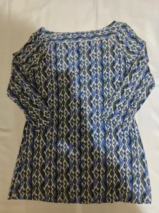 Camiseta Roberto Verino Azul Multicolor