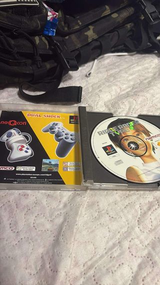 Juego PS1 Ridge Racer Type 4 sin manual
