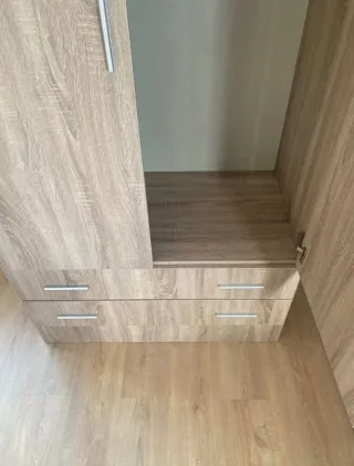 Armario modular blanco nuevo