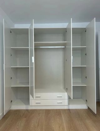 Armario modular blanco nuevo
