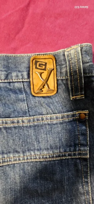 Jeans donna vita bassa zampa M