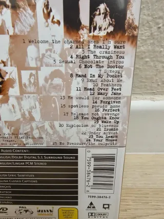 Alanis Morissette DVD Jagged Little Pill Live 1997