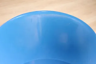 Trona IKEA azul - Ligera y resistente