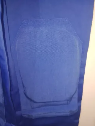 Mono de trabajo azul