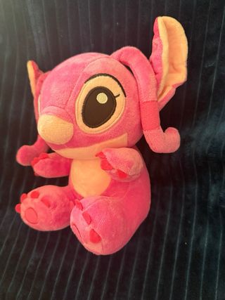 Peluche Angel Stitch Rosa 25cm