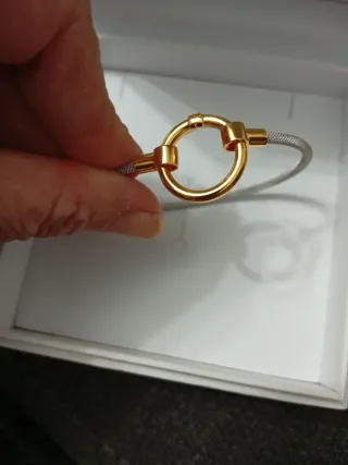 Pulsera Tous Plata Bicolor