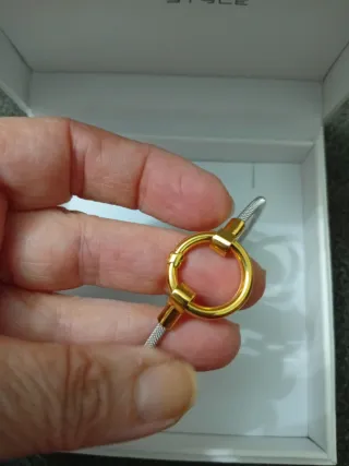 Pulsera Tous Plata Bicolor