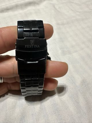 Reloj Festina Chrono Bike Negro y Dorado