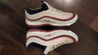 Scarpe Nike Air Max 97 Bianche Rosse Blu