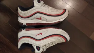 Scarpe Nike Air Max 97 Bianche Rosse Blu