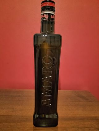 Bottiglia vuota da collezione Amaro