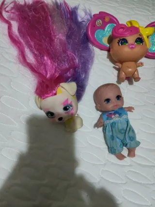 Lote Juguetes Muñecas y Figuras