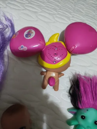 Lote Juguetes Muñecas y Figuras