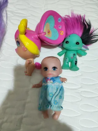 Lote Juguetes Muñecas y Figuras