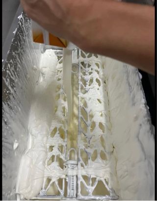 Montadora de nata industrial Frinata