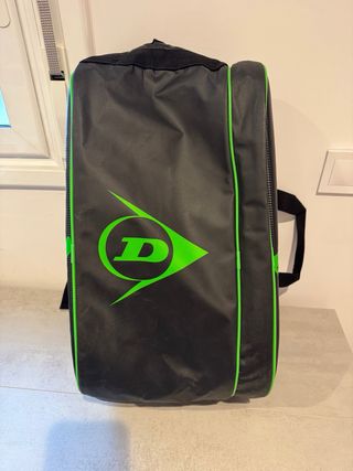 Paletero padel Dunlop Negro y Verde