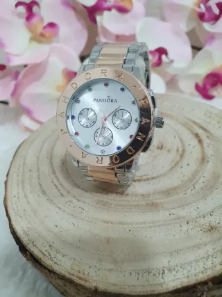 Reloj Pandora Oro y Plata