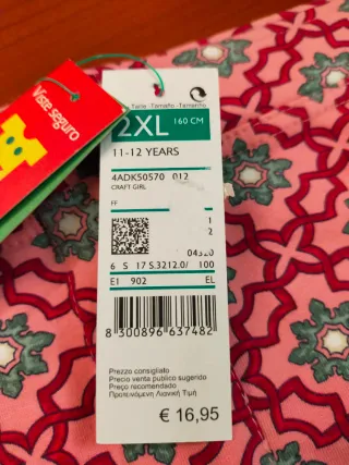 Minigonna estiva fantasia geometrica