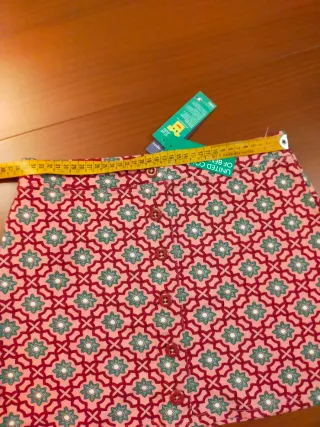 Minigonna estiva fantasia geometrica