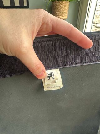 Faja deportiva Fila Negra Talla Única