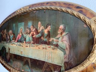 Cuadro La Última Cena Marco Tortoise