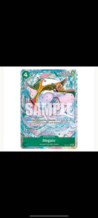 Carta TCG One Piece Dracule Mihawk