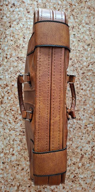 Maleta de piel vintage