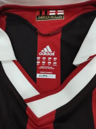 Camiseta Milán Champions 2009-2010 ronaldinho