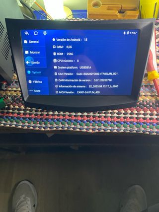 Pantalla 9” Android SsangYong Tivoli 2015-2022